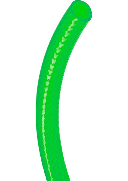 Pvc Şeffaf Örgülü Hortum Yeşil Renk 3/4 ( İç Çap 19 Mm) 100 Metre