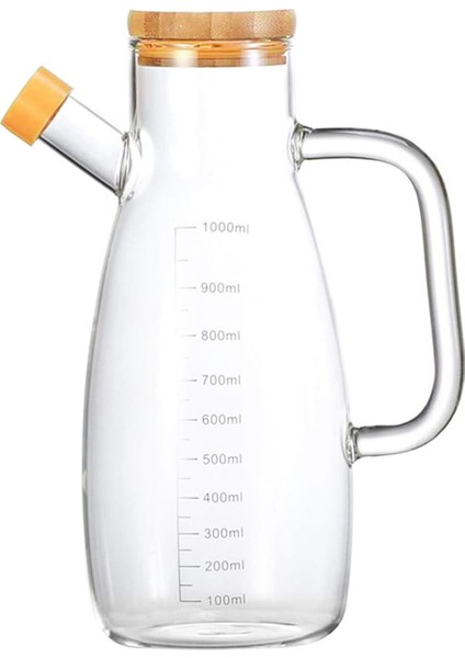 Bambu Kapaklı Vakumlu Borosilikat Cam Yağlık Sirkelik fiyatları