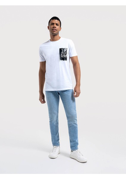 Erkek T-Shirt Beyaz Lf2033887 modelleri