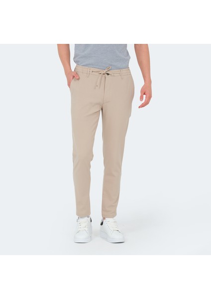 EAT Erkek Slim Fit Pantolon Bej fiyatları