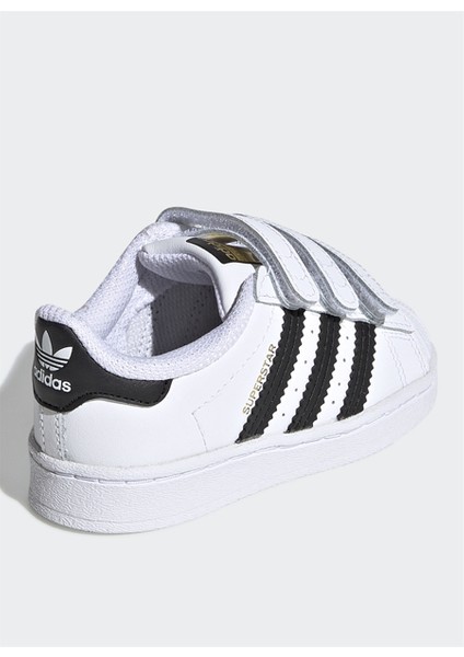 Beyaz - Siyah Erkek Bebek Yürüyüş Ayakkabısı EF4842 Superstar Cf I Beden: 25 modelleri