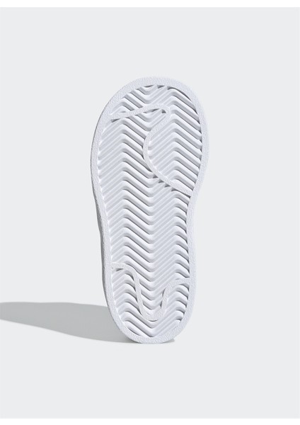 Beyaz - Siyah Erkek Bebek Yürüyüş Ayakkabısı EF4842 Superstar Cf I Beden: 25 fırsatları