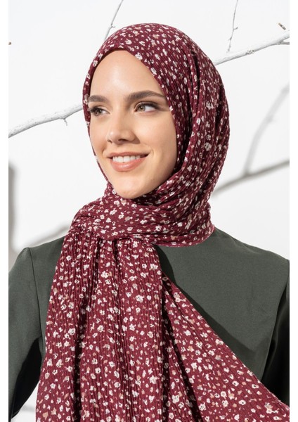 Kadın Ütü Istemeyen Çakıl Desen Bürümcük Şal 190*80 cm fiyatları