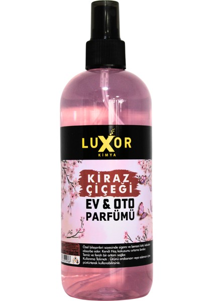 Luxor Kimya Kiraz Çiçeği Ev ve Oto Parfümü 400 ml