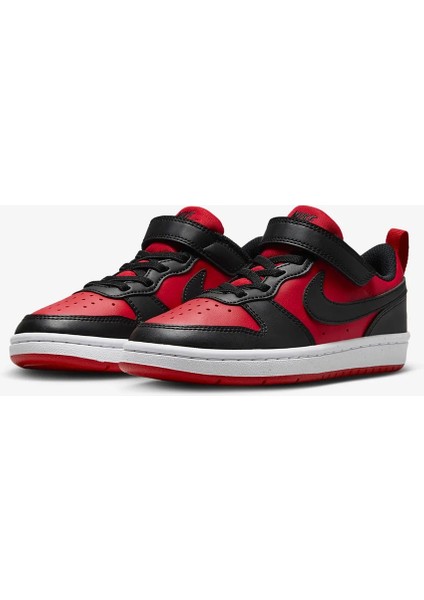Çocuk Siyah - Kırmızı Yürüyüş Ayakkabısı DV5457-600 Court Borough Low Ps Beden: 31 indirimleri