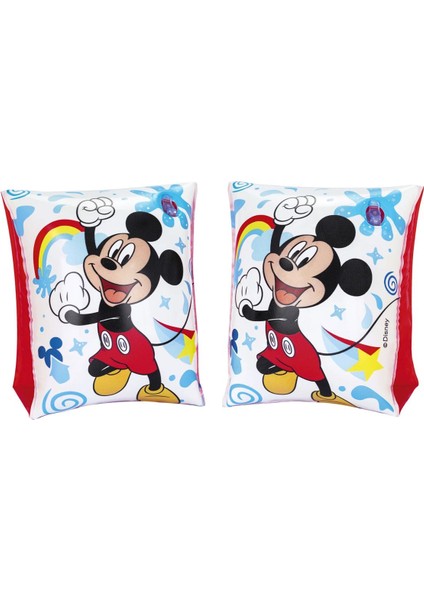 Mickey Mouse Figürlü Deniz Havuz Çocuk Yüzücü Kolluk - (3 - 6 Yaş Arası) - 23 cm x 15 cm