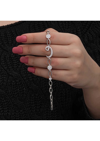 925 Ayar Gümüş Vav Kadın Bileklik fiyatları