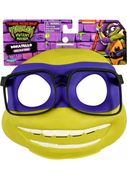 Tmnt Ninja Kaplumbağalar Figür Maskesi - Donatello - 4 Yaş Üstü