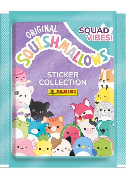 Panini Squishmallows Sticker Çıkartma - 36 Paket ( 180 Adet Sticker )
