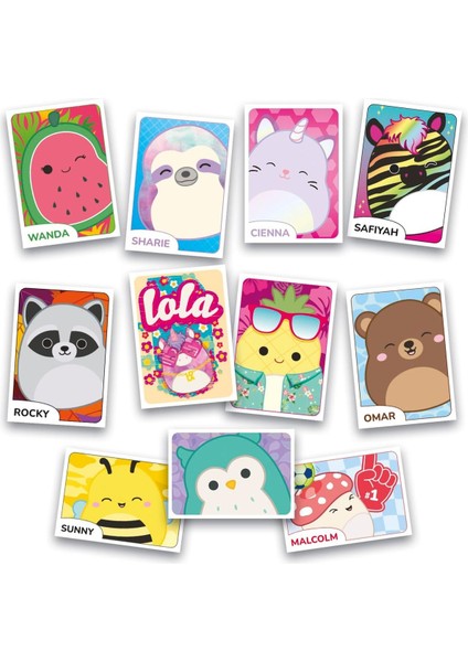 Panini Squishmallows Sticker Çıkartma - 36 Paket ( 180 Adet Sticker )