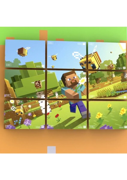 Panini Minecraft Create Explore Survive Trading Card - Minecraft Kartı + 4 Paket ( 32 Kart )
