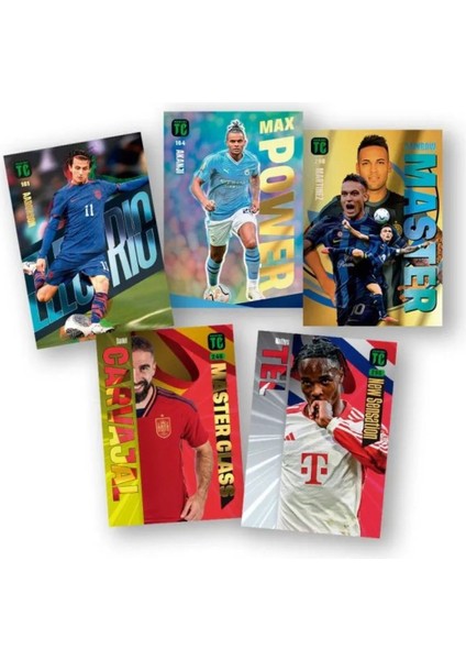Panini Fifa Top Class 2024 Fat Pack Futbolcu Kartları + 4 Paket (96 Adet Kart + 8 Holo Giants Kart)