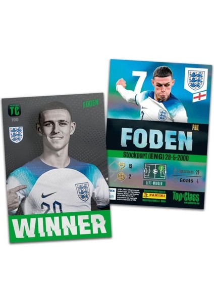 Panini Fifa Top Class 2024 Fat Pack Futbolcu Kartları + 4 Paket (96 Adet Kart + 8 Holo Giants Kart)