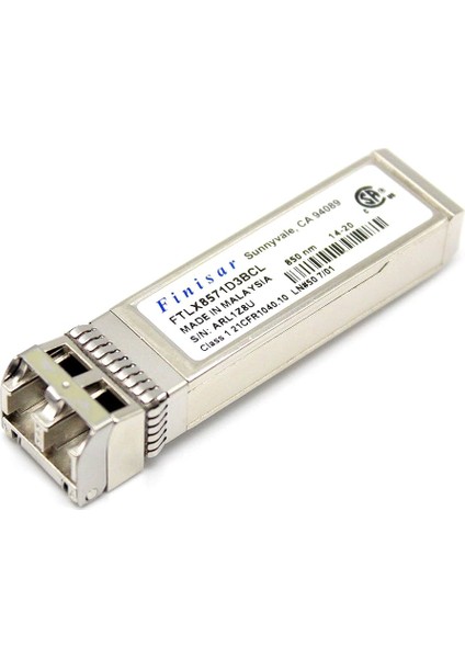 FTLX8571D3BCL - 10GB/S 850NM mm Datacom Sfp Modül