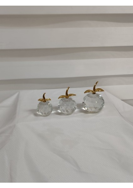 Rosabıancacasa Kristal 3'lü Elma