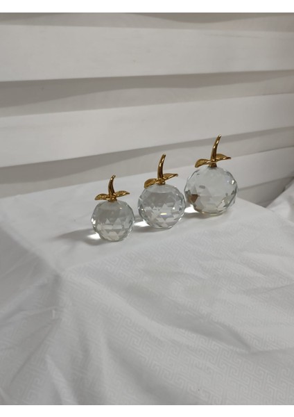 Rosabıancacasa Kristal 3'lü Elma modelleri