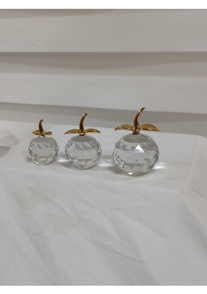 Rosabıancacasa Kristal 3'lü Elma indirimleri