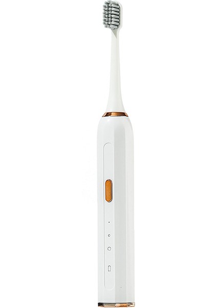 Ev Yetişkin Çift Için Akıllı Elektrikli Diş Fırçası USB Şarjlı Su Geçirmez Yumuşak Kıllı Elektrikli Diş Fırçası (Yurt Dışından)