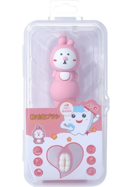 Karikatür On Bin Saç Çocuk Diş Fırçası Tek Paket 2-6 Yaş Bebek Silikon Saplı Ince Yumuşak Kıllı Diş Fırçası (Yurt Dışından)