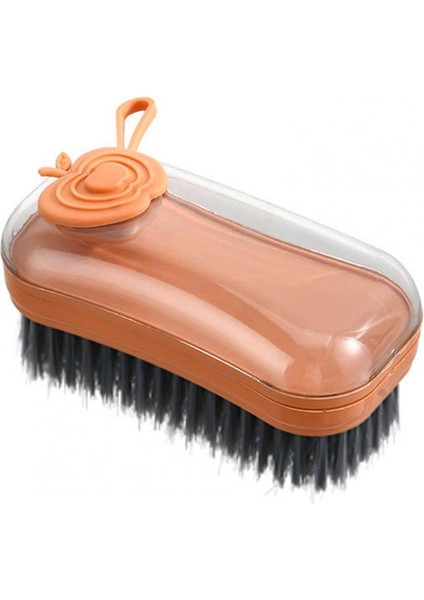 Turuncu Tarzı Temizleme Fırçası Ince Kıllar Emek Tasarrufu Sağlayan Plastik Ayakkabı Giyim Ev Için Sabunluklu Fırçalama Fırçası (Yurt Dışından)
