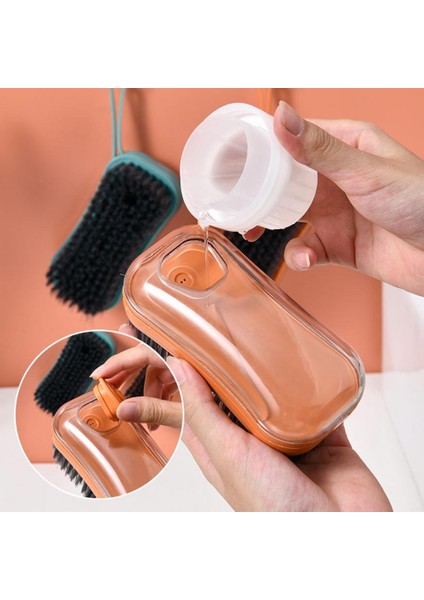 Turuncu Tarzı Temizleme Fırçası Ince Kıllar Emek Tasarrufu Sağlayan Plastik Ayakkabı Giyim Ev Için Sabunluklu Fırçalama Fırçası (Yurt Dışından) modelleri