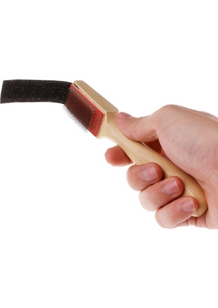 Ahşap Süet Taban Tel Temizleyiciler Dans Ayakkabıları Ayakkabı Temizleme Fırçası (Yurt Dışından)