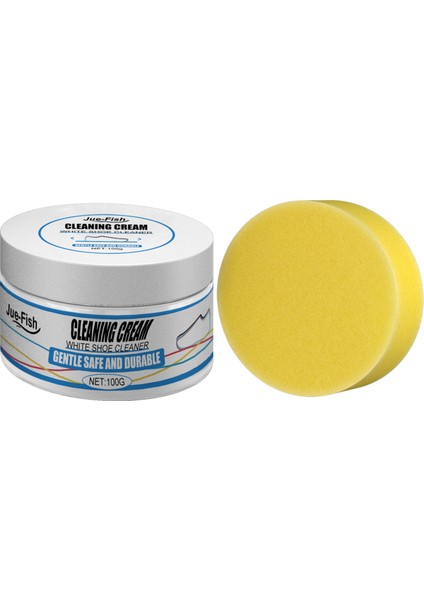 100G Tarzı Beyaz Ayakkabı Temizleyici Spor Ayakkabı Beyazlatma Temizleme Leke Kir Çıkarma Sarı Merhem Köpük Temizleyici Dekontaminasyon Beyaz Ayakkabı Temizleme (Yurt Dışından)