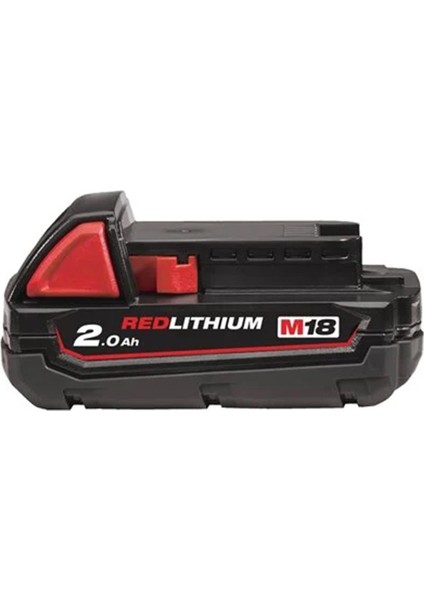 Akü M18B2 Redlithium-Ion 18V. 2,0AH Mılwaukee T4932430062