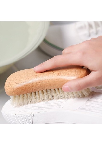 Doğal Sert Kıl Çamaşır Fırçası Ahşap Saplı Sert Staoes Giysi Mobilya Konfeksiyon Temizleme Araçları Için Fırçalayın (Yurt Dışından) fiyatları