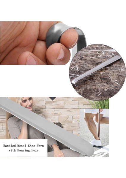 Gümüş Tarzı Ayakkabı Çekeceği Metal Ayakkabı Çekeceği Kolu Yardımcı Kaşık El Çelik Çizmeler Giyen Boynuzları Erkekler Yaşlılar Saplı Paslanmaz Çocuklar Sopa Çizme (Yurt Dışından) modelleri