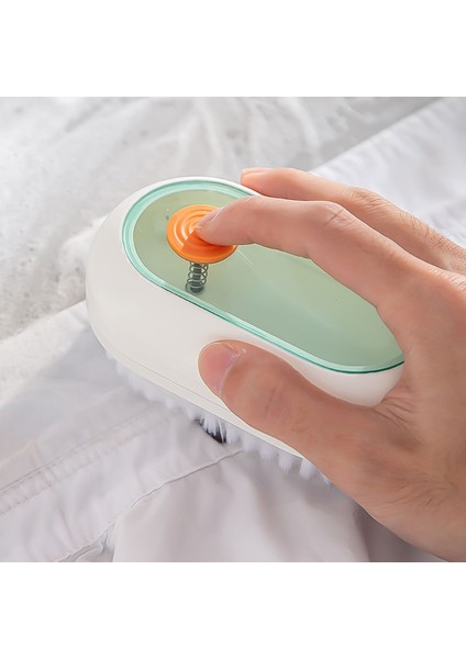 B-Yeşil Tarzı Çok Fonksiyonlu Temizleme Ayakkabı Fırçası Yumuşak Elbise Fırçası Taşınabilir Plastik Çamaşır Fırçası Sıvı Sabunluk Ev Aletleri (Yurt Dışından) fırsatları