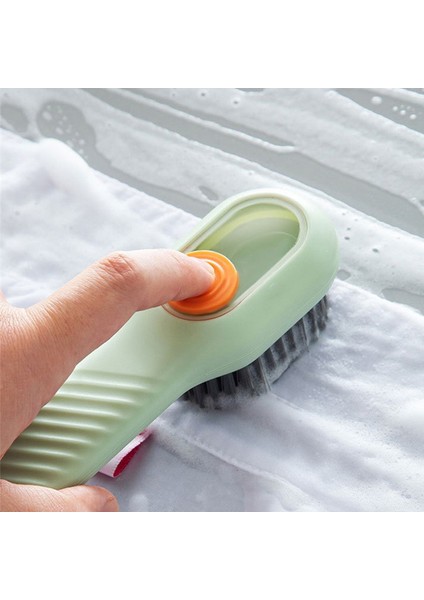 Beyaz Stil Ayakkabı Fırçası Otomatik Sıvı Deşarj Derin Temizlik Yumuşak Kıllar Çamaşır Temizleme Fırçası Günlük Kullanım Ev Temizlik Aracı (Yurt Dışından) modelleri