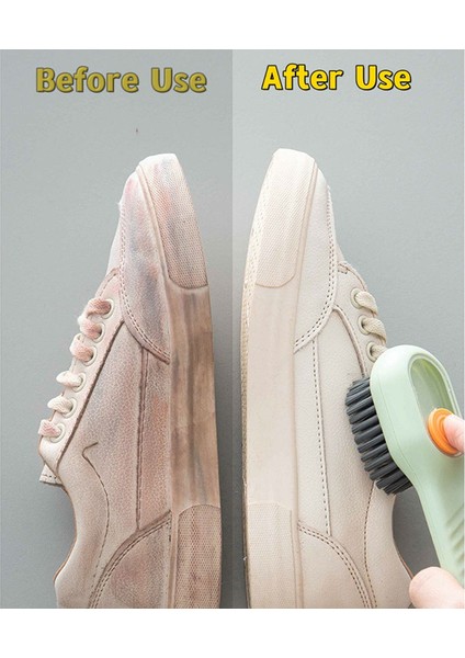 Beyaz Stil Ayakkabı Fırçası Otomatik Sıvı Deşarj Derin Temizlik Yumuşak Kıllar Çamaşır Temizleme Fırçası Günlük Kullanım Ev Temizlik Aracı (Yurt Dışından) indirimleri