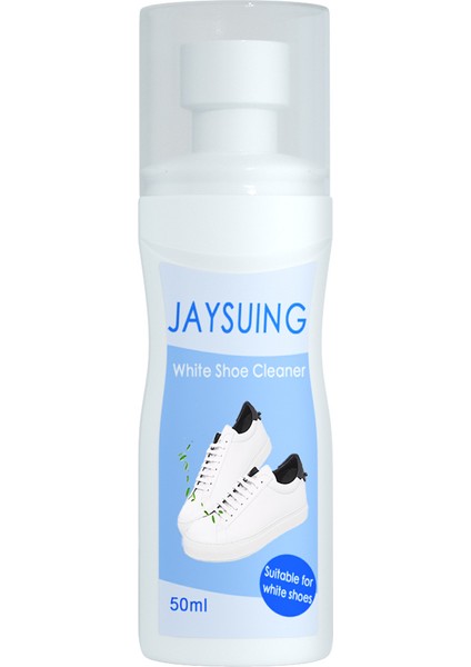 50 ml Tarzı Beyaz Ayakkabı Temizleyici Spor Ayakkabı Beyazlatma Temizleme Leke Kir Çıkarma Sarı Merhem Köpük Temizleyici Dekontaminasyon Beyaz Ayakkabı Temizleme (Yurt Dışından)
