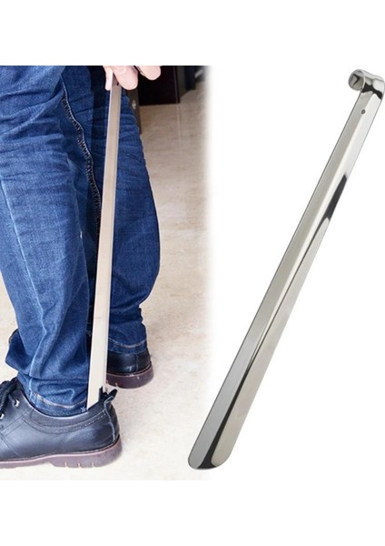 1 Adet Tarzı Esnek Paslanmaz Çelik 42 cm Ayakkabı Çekeceği Ulaşmak Metal Kolu Ayakkabı Çekeceği Kaşık Sökücü Kaldırıcı Profesyonel Yardım Kayma Ayakkabı Çekme Aracı (Yurt Dışından) fiyatları