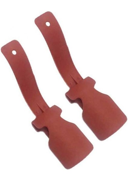 Kırmızı Stil Boynuz Spor Ayakkabı Ayakkabı Kaldırıcı Tembel Ayakkabı Yardımcısı Uzun Saplı Ayakkabı Hamile Kadın, Yaşlı ve Çocuk Için Çekme Ayakkabı Çekeceği (Yurt Dışından)