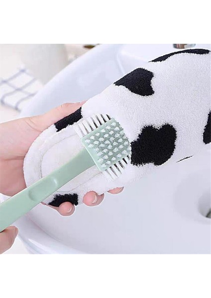 Bir Stil De Temizleme Ayakkabı Fırçası Plastape Ayakkabı Temizleyici Uzun Saplı Yumuşak Fırça Ev Temizlik Araçları ve Aksesuarları (Yurt Dışından) fırsatları