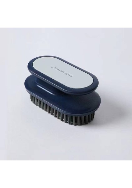Mavi Stil Elbise Ovma Fırçası Çok Fonksiyonlu Fırça Ev Minimalist Plastik Saplı Elbise Temizleme Fırçası Ev Temizlik Aracı (Yurt Dışından)