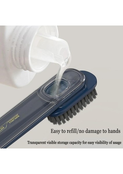 No.3 Tarzı Çok Işlevli Otomatik Sabun Sıvı Ekleme Ayakkabı Fırçası Yumuşak Kıllı Elbise Fırçası Giyim Kurulu Fırçası Sabunluk Fırçası (Yurt Dışından) fırsatları