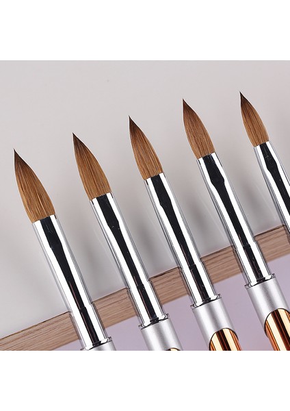 G-B302-14-1PARÇA Stili Mıfanxı % Kolinsky Metal Nail Art Heykel Oyma Fırçası Sıvı Toz Çiçek Çizim Tasarım Boyama Kalem (Yurt Dışından) fırsatları