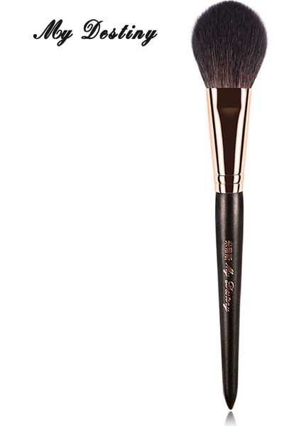 Siyah My Destıny Keçi Kılı Yuvarlak Allık Fırçası Allık Makyaj Makyaj Brusheel Maquiagem Brochas Maquillaje Pinceaux 017 (Yurt Dışından) modelleri
