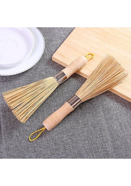 No.1 Stili Doğal Fırça Tencere Yıkama Fırçası Ahşap Saplı Bambu Fırça Mutfak Temizlik Malzemeleri (Yurt Dışından) fiyatları