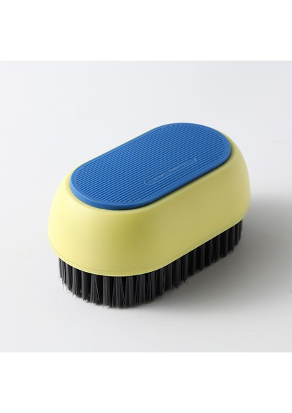 Mavi Stil Ayakkabı Temizleme Fırçası Uzun Saplı Ayakkabı Elbise Fırçası Temizleme Dayanıklı Ev Beyaz Ayakkabı Çizme Temizleyici Banyo Fırçalama Kutusu (Yurt Dışından)