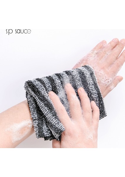 100X25CM Stili Japon Sürtünme Lif Banyo Fırçası Arka Havlu Peeling Fırçalama Duş Süngeri Vücut Banyo Aksesuarları Naylon Havlu (Yurt Dışından) modelleri