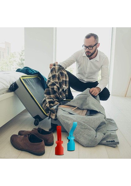 Mavi Stil 1 Adet Taşınabilir Unisex Tembel Ayakkabı Yardımcısı Çorap Ayakkabı Kaydırıcı Saplı Ayakkabı Çekeceği Kaldırma Giyen Yardımcı Aracı Plastik Ayakkabı Çekeceği Aksesuarları (Yurt Dışından) fırsatları