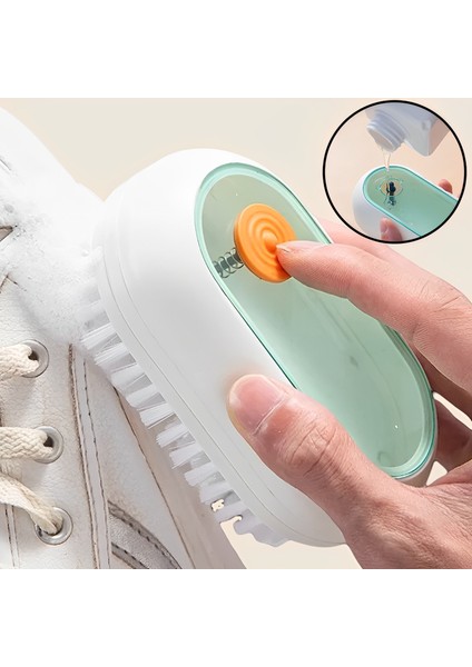 B-Beyaz Tarzı Çok Fonksiyonlu Temizleme Ayakkabı Fırçası Yumuşak Elbise Fırçası Taşınabilir Plastik Çamaşır Fırçası Sıvı Sabunluk Ev Aletleri (Yurt Dışından) fiyatları