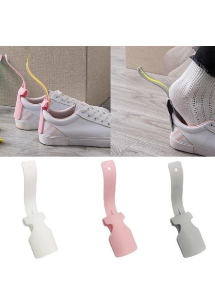 Kırmızı Stil Olors 17CM Ayakkabı Çekeceği Profesyonel Siyah Plastik Ayakkabı Çekeceği Kaşık Şekli Ayakkabı Çekeceği Ayakkabı Kaldırıcı Esnek Sağlam Kayma Ayakkabı (Yurt Dışından) modelleri