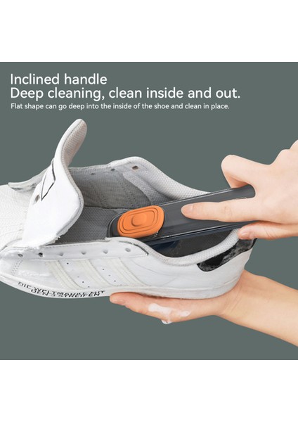 B-Beyaz Tarzı Çok Fonksiyonlu Ayakkabı Fırçası Çizme Fırçası Temizleme Bezi ile Ayakkabı Yıkama Için Otomatik Sıvı Deşarj Temizleme Fırçası (Yurt Dışından) indirimleri