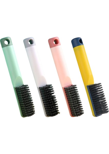 Gri Tarzı Çok Amaçlı Ayakkabı Fırçası Ayakkabı Temizleyici Ev Banyo Için Uzun Saplı Çamaşır Fırçası (Yurt Dışından) fırsatları