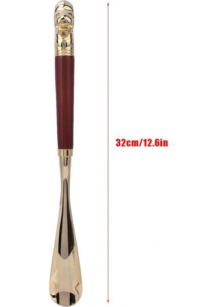 Bir Stil Metal Kafa Ayakkabı Çekeceği Ahşap Uzun Saplı Saplı Ayakkabı Kaldırıcı Ayakkabı Kaşığı Aracı Çizme Ayakkabı Brum 49 cm 58 cm Ahşap Eecoo (Yurt Dışından)